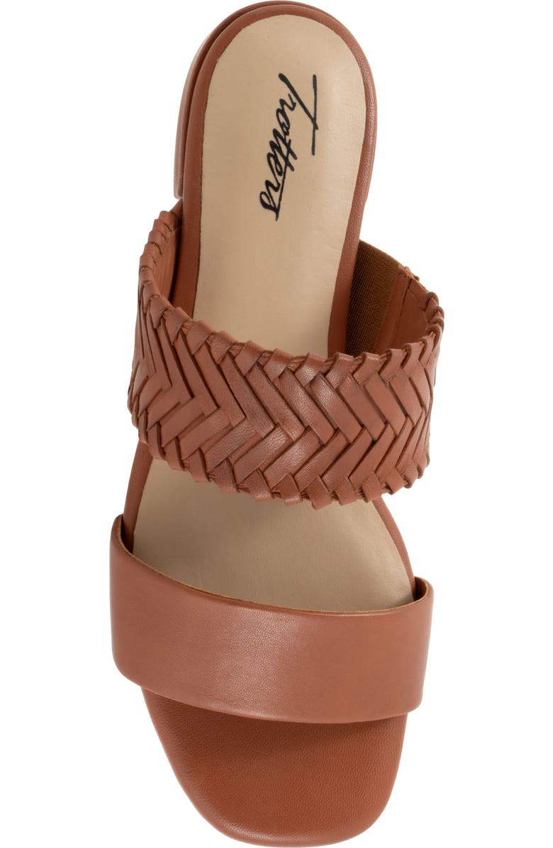 Trotters Nalane Slide Sandal, Alternate, color, Luggage