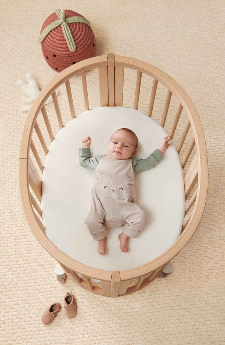 Stokke Sleepi<sup>™</sup> V3 Mini Fitted Sheet, Alternate, color, White