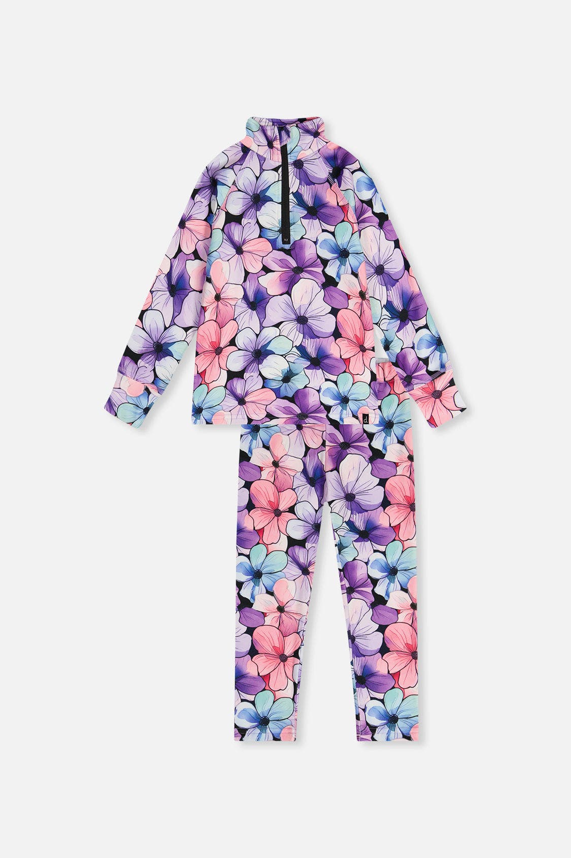 selected Purple Floral Print