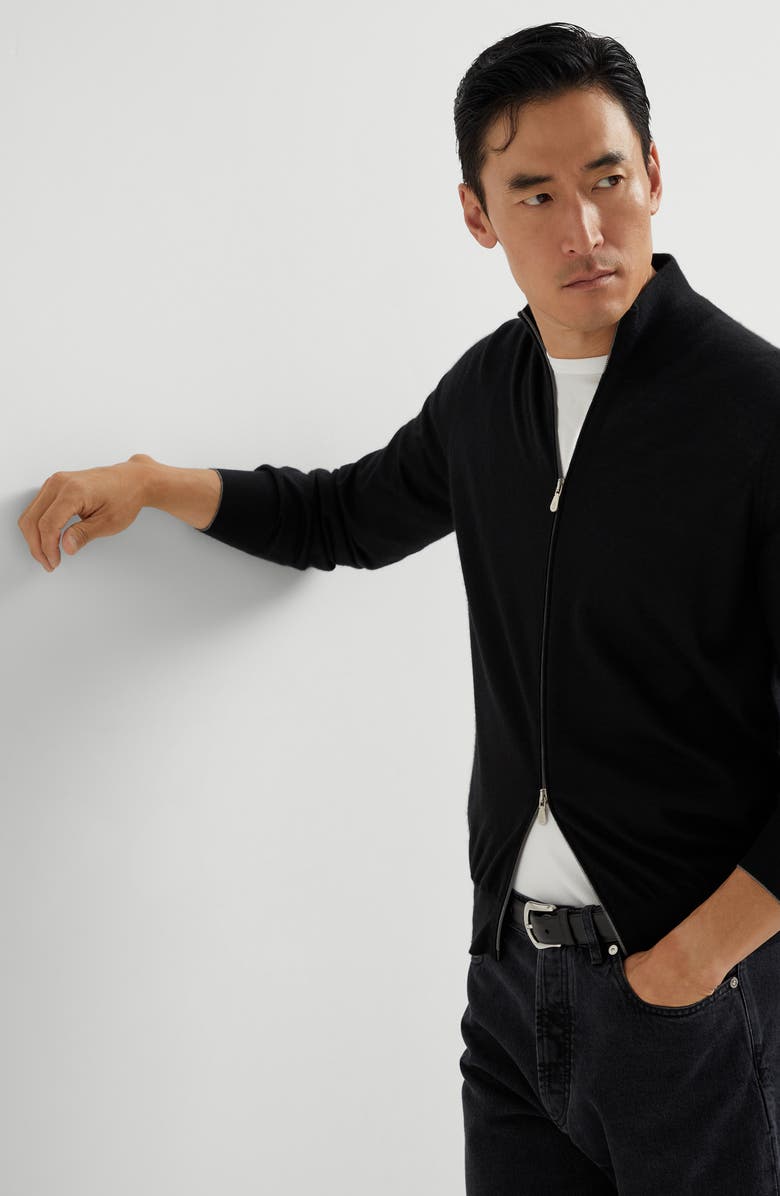 Brunello Cucinelli Lightweight cardigan, Alternate, color, 