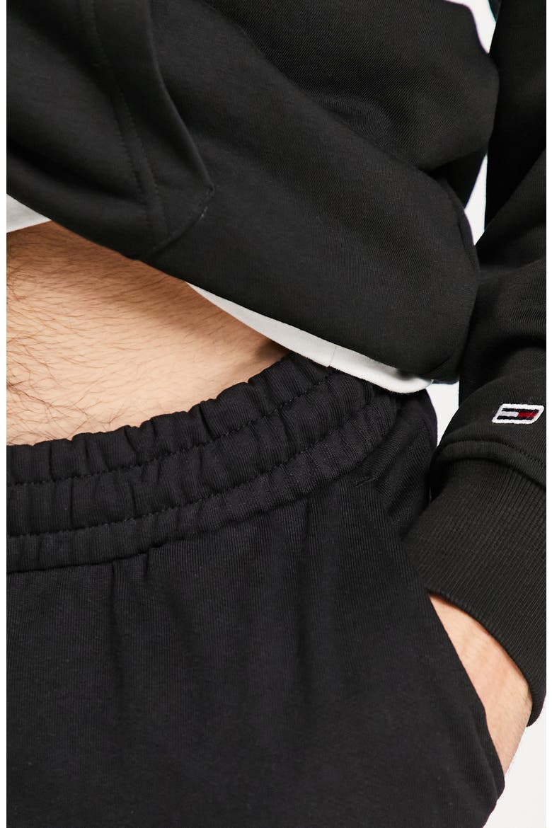 Oversize Cargo Pocket Cotton Joggers, Alternate, color, BLACK