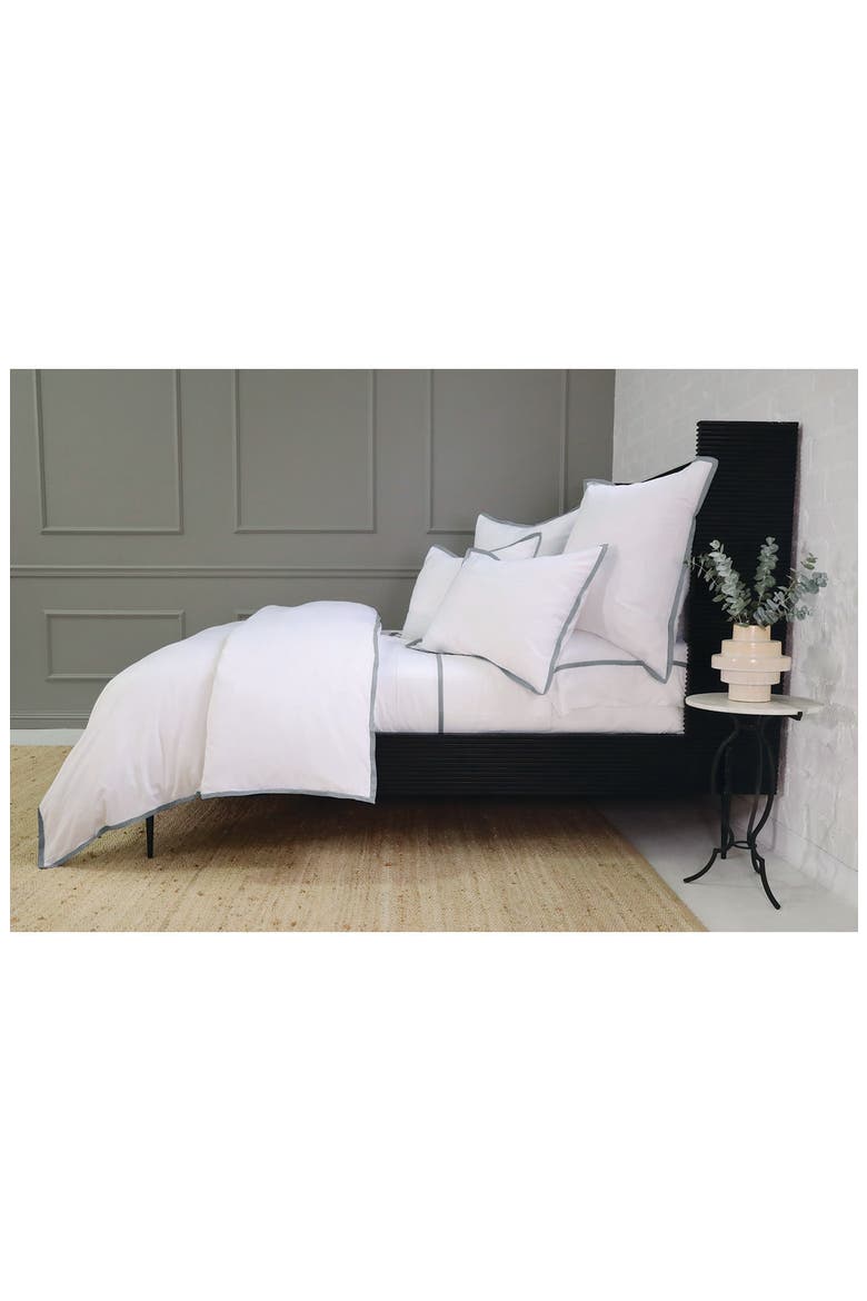 Langston Sateen Duvet Cover & Sham Set, Alternate, color, OCEAN