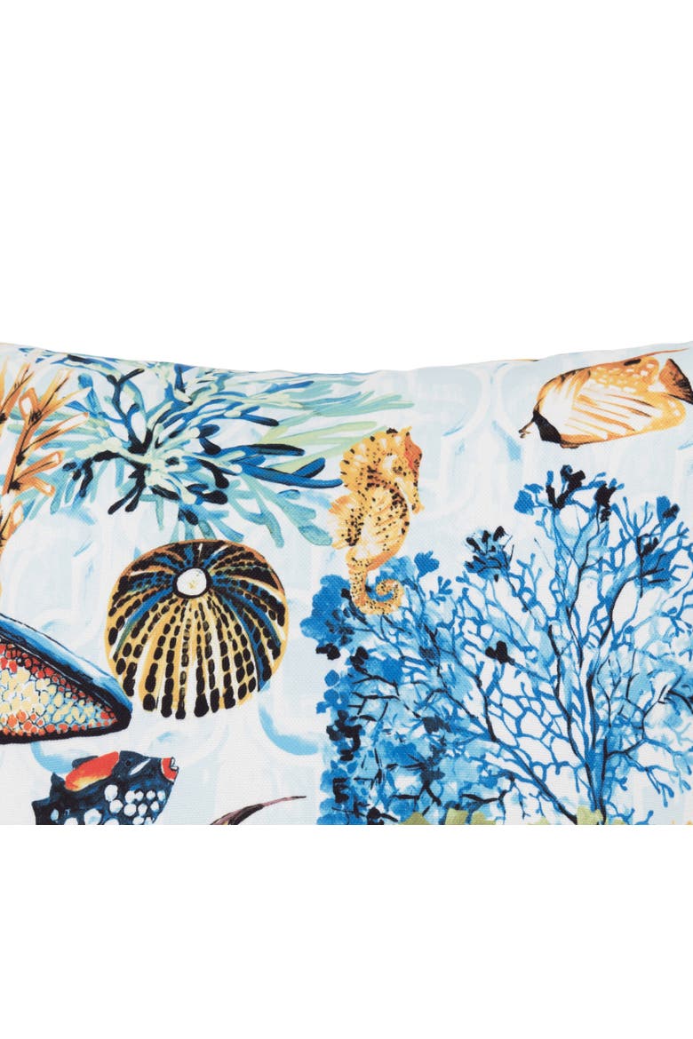 Makena Beach Indoor/Outdoor Accent Pillow, Alternate, color, Blue