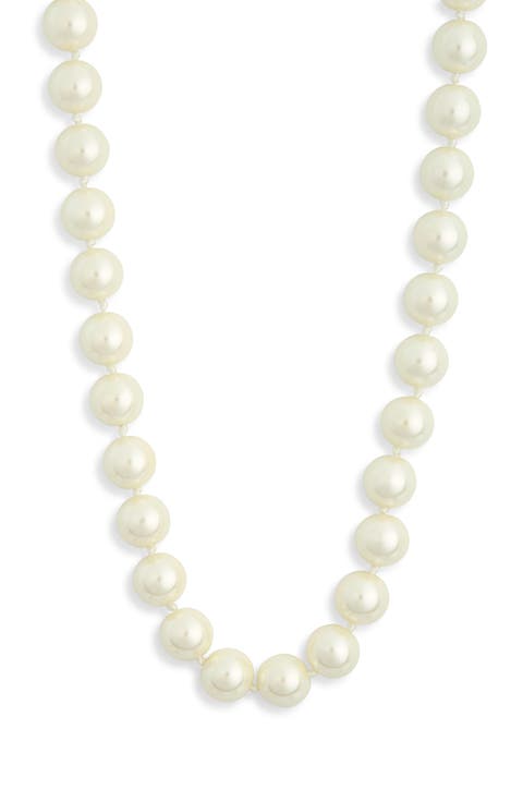 Faux Pearl Necklace