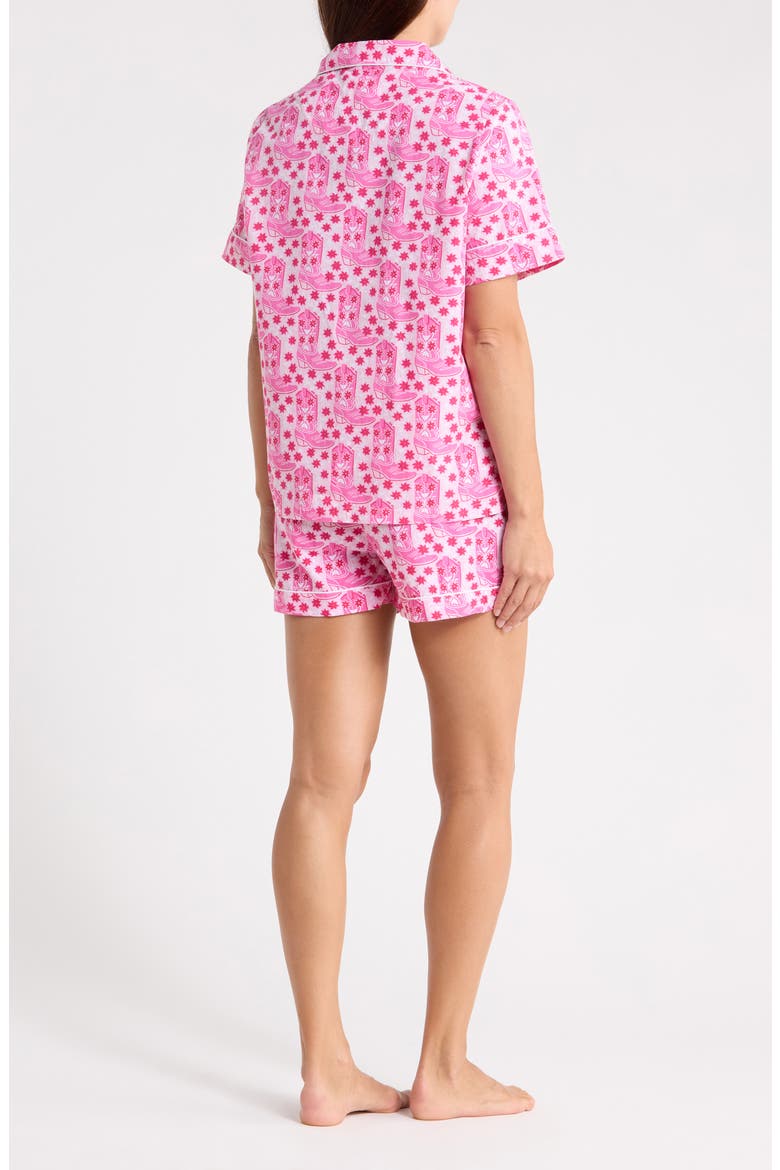 Short Pajamas 2-Piece Set, Alternate, color, PARTY PINK