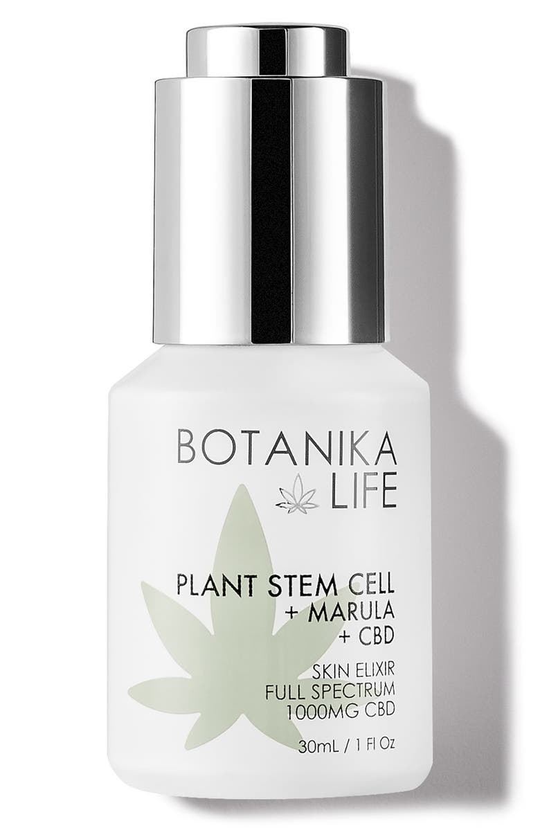 Botanika Life Plant Stem Cell + Marula + CBD Skin Elixir, Main, color,