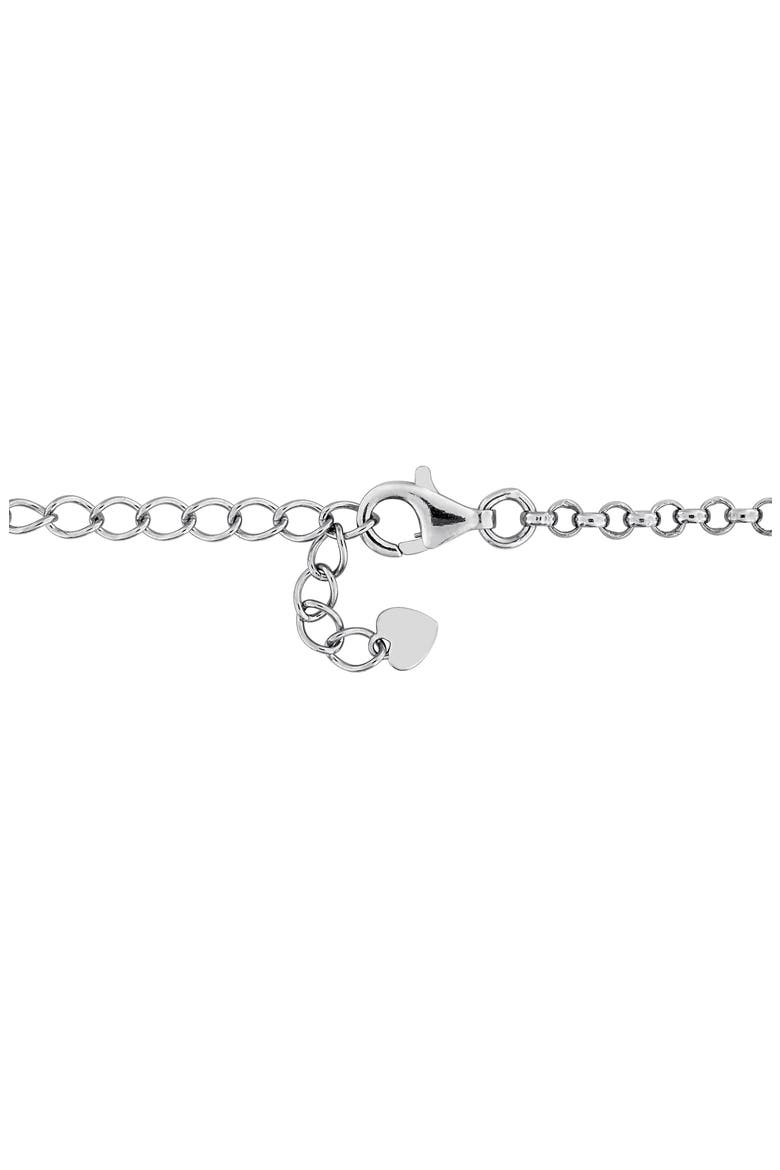 Blue & White Lab Created Sapphire Bracelet, Alternate, color, BLUE