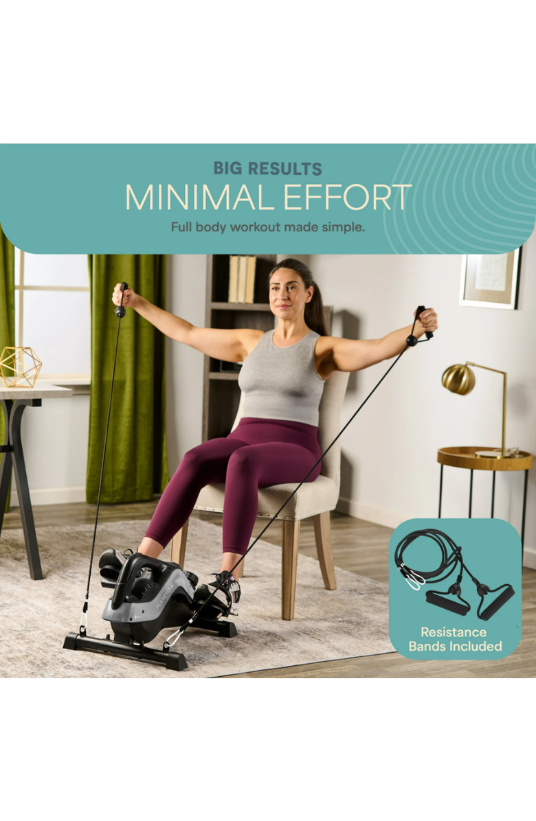 Lifepro Flex Stride Under Desk Bike Pedal Mini Elliptical Exerciser, Alternate, color, Grey