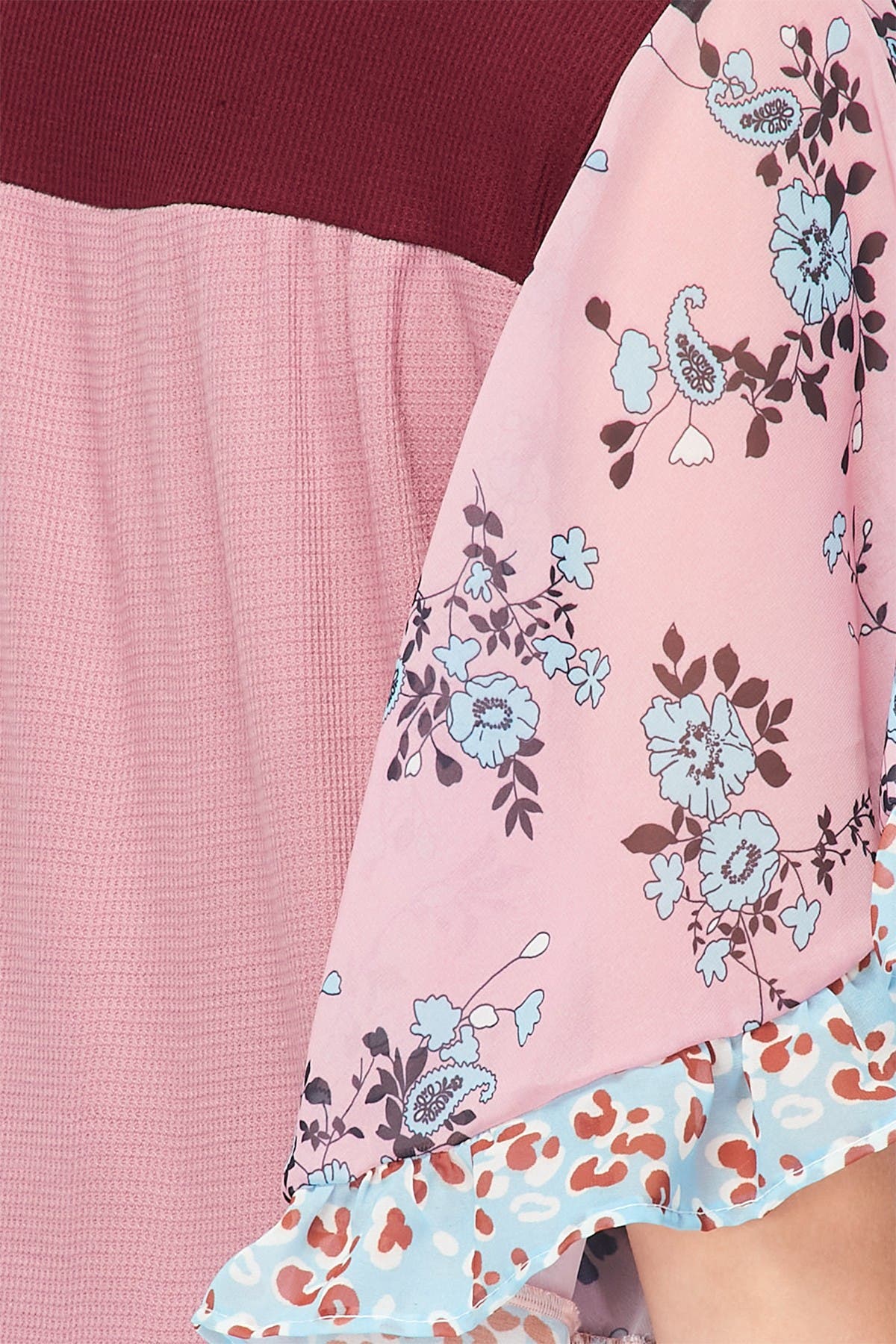 BAEA Color Block Flutter Sleeve (Women) | Nordstromrack