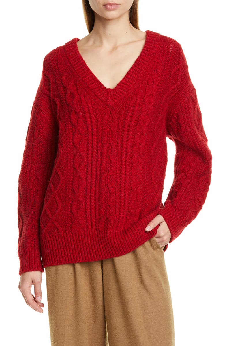 Vince Cable Merino Wool & Cashmere Blend Sweater, Main, color,