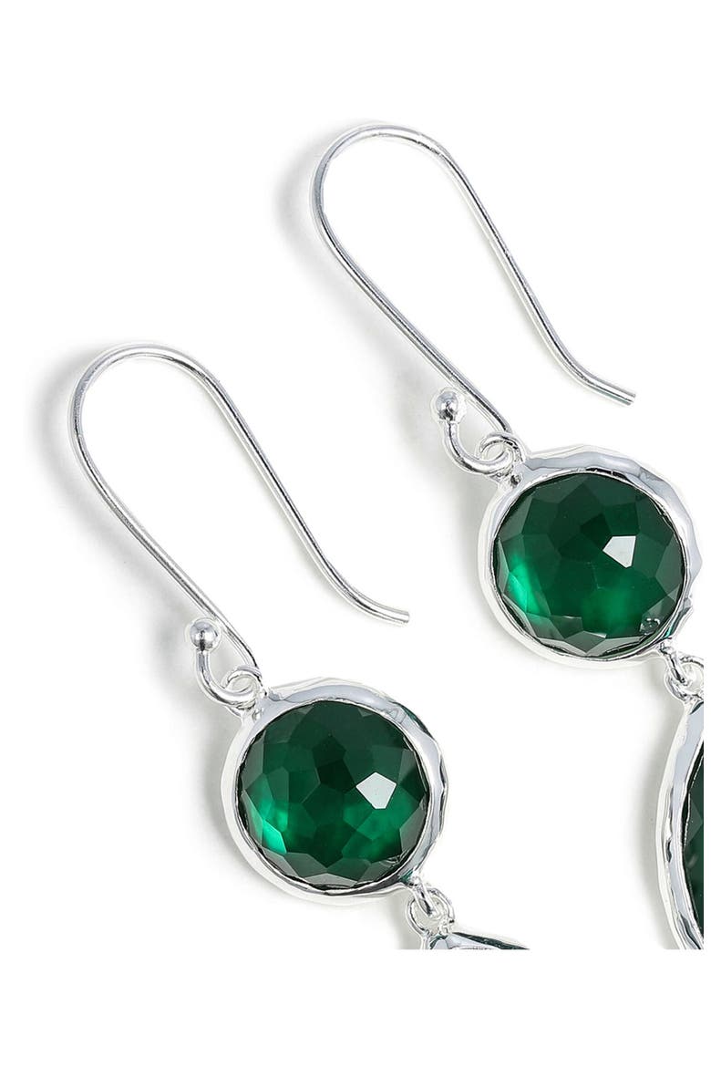 'Wonderland - Rainbow' Drop Earrings, Alternate, color, ROCK CRYSTAL AND MOS