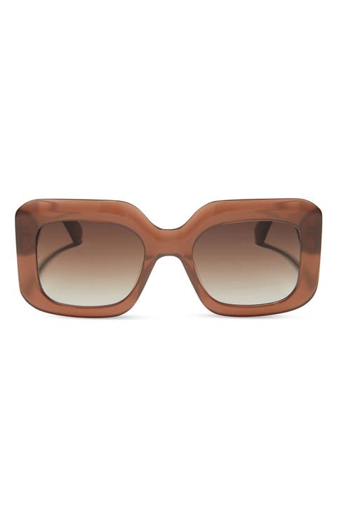 52mm Giada Square Sunglasses