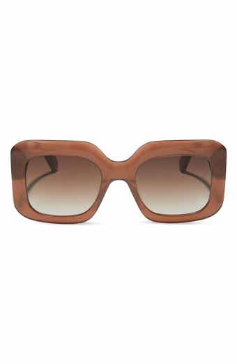 DIFF 52mm Giada Square Sunglasses
