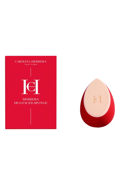 Carolina Herrera Foundation Beauty Blender In Transparent
