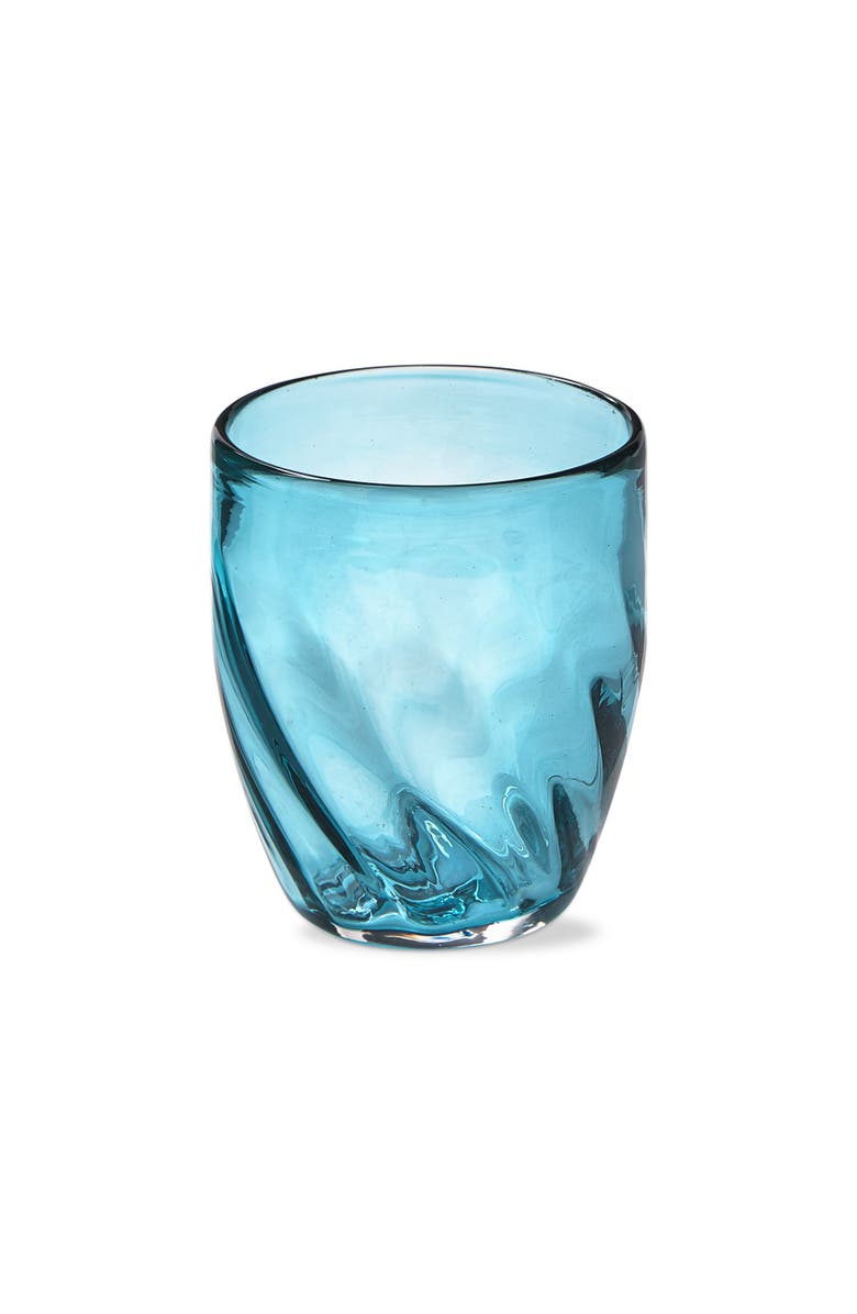 tag Optic Everything Glass Solid Aqua Dishwasher Safe Beverage, Main, color, Blue