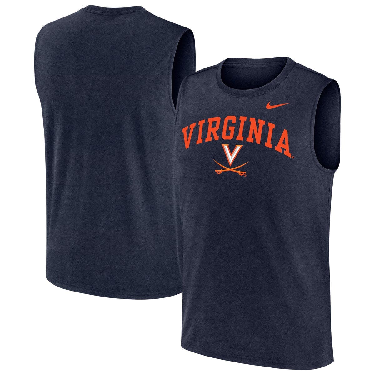 Nike Men's Nike Navy Virginia Cavaliers Legend Dri-FIT Tank Top (Men ...