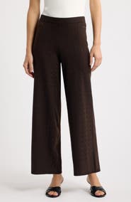 Anne Klein Bead Detail Knit Pants