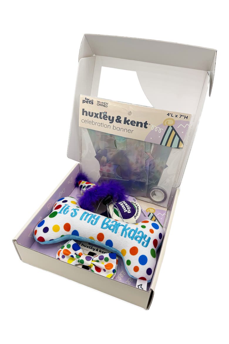 Dog Celebration Box, Alternate, color, PURPLE
