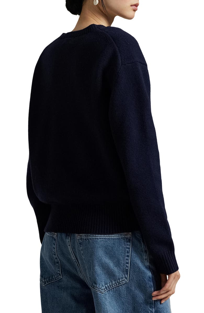 Polo Ralph Lauren Polo Bear Wool & Cashmere Crewneck Sweater, Alternate, color,