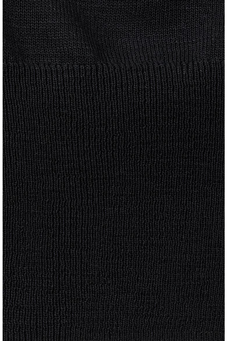 Draped Neck Sweater, Alternate, color, BLACK