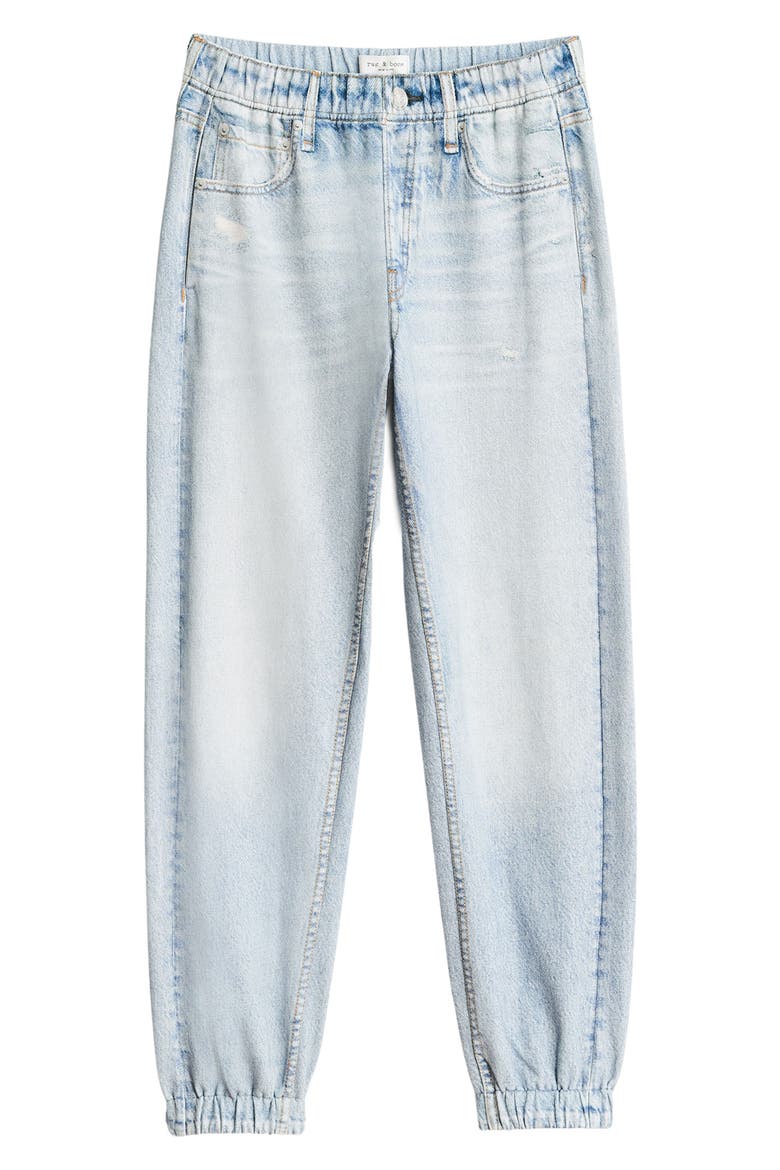 rb Miramar Cotton Terry Jogger Sweatpant Jeans, Alternate, color, MEADOWBLUE