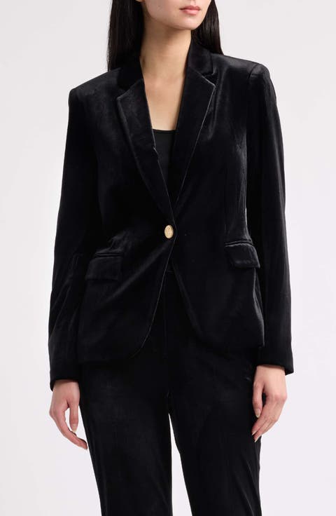 Velvet Blazer