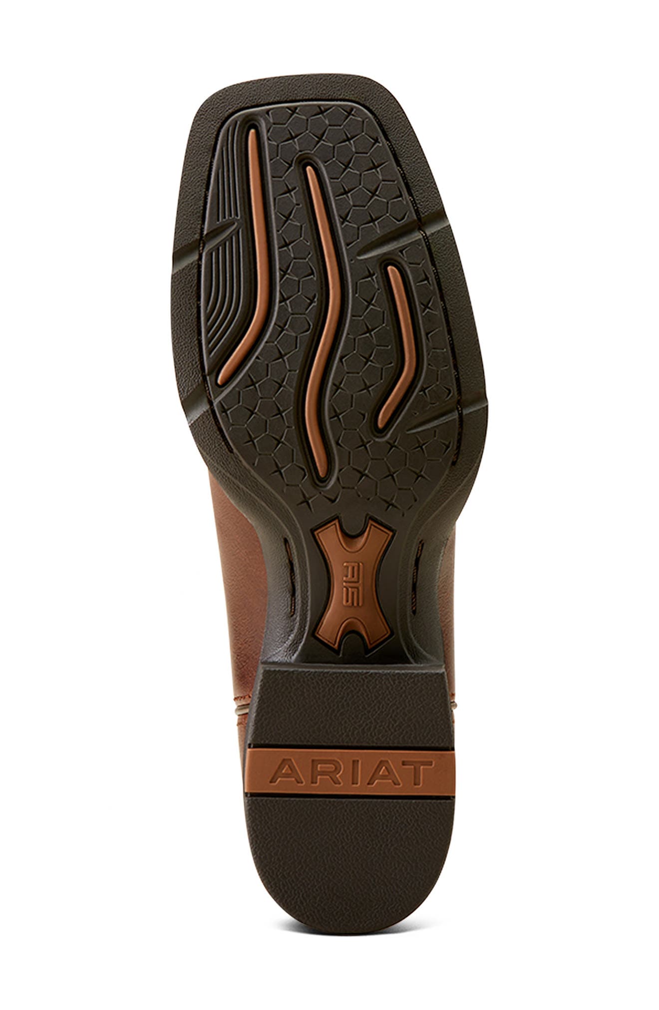 Ariat Round Up Western Boot, Alternate, color, Brown