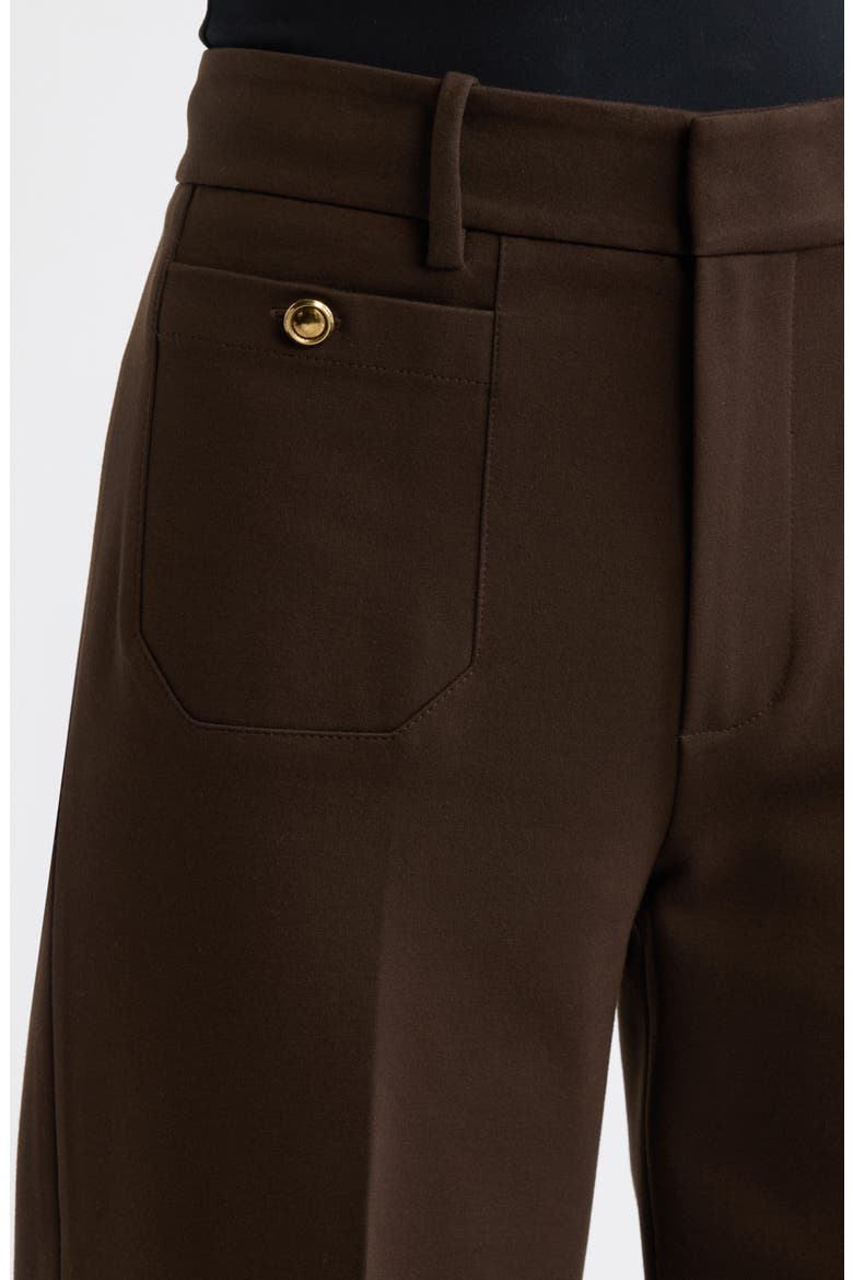 The Pixie Slim Fit Palazzo Pants, Alternate, color, AMERICANO