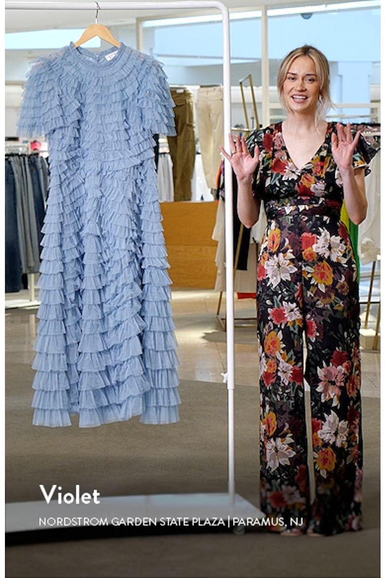 High Neck Ruffle Gown video