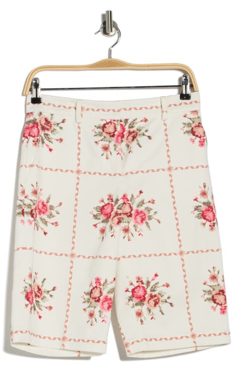Floral Bermuda Shorts