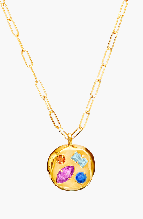 Birthdate Co. The February Birthdate Gold Pendant In February 25th - Gold