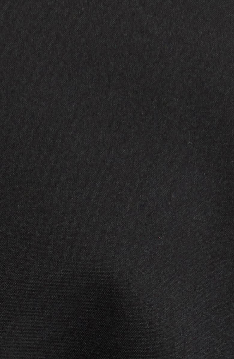 Save The Duck Jackie Water Resistant Raincoat with Removable Hood, Alternate, color, Black