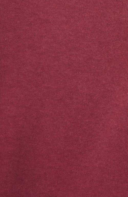 Alexander Mcqueen Skull Embroidered Pocket T-shirt In Rust/bordeaux
