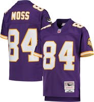Mitchell & Ness Youth Mitchell & Ness Randy Moss Purple Minnesota Vikings 1998 Legacy Retired Player Jersey