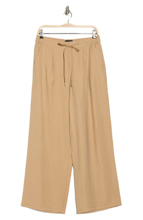 Laundry By Shelli Segal Wide Leg Pants In Camel