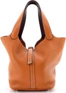 Pre-Owned Hermes Eclat Picotin Lock Bag Clemence MM