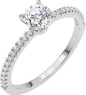 Crislu Cubic Zirconia Solitaire Ring