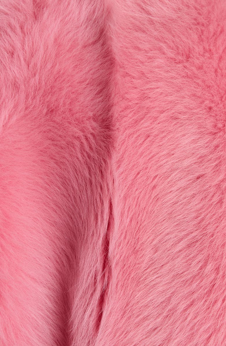 Bottega Veneta Genuine Shearling Jacket, Alternate, color, 6418 Petal