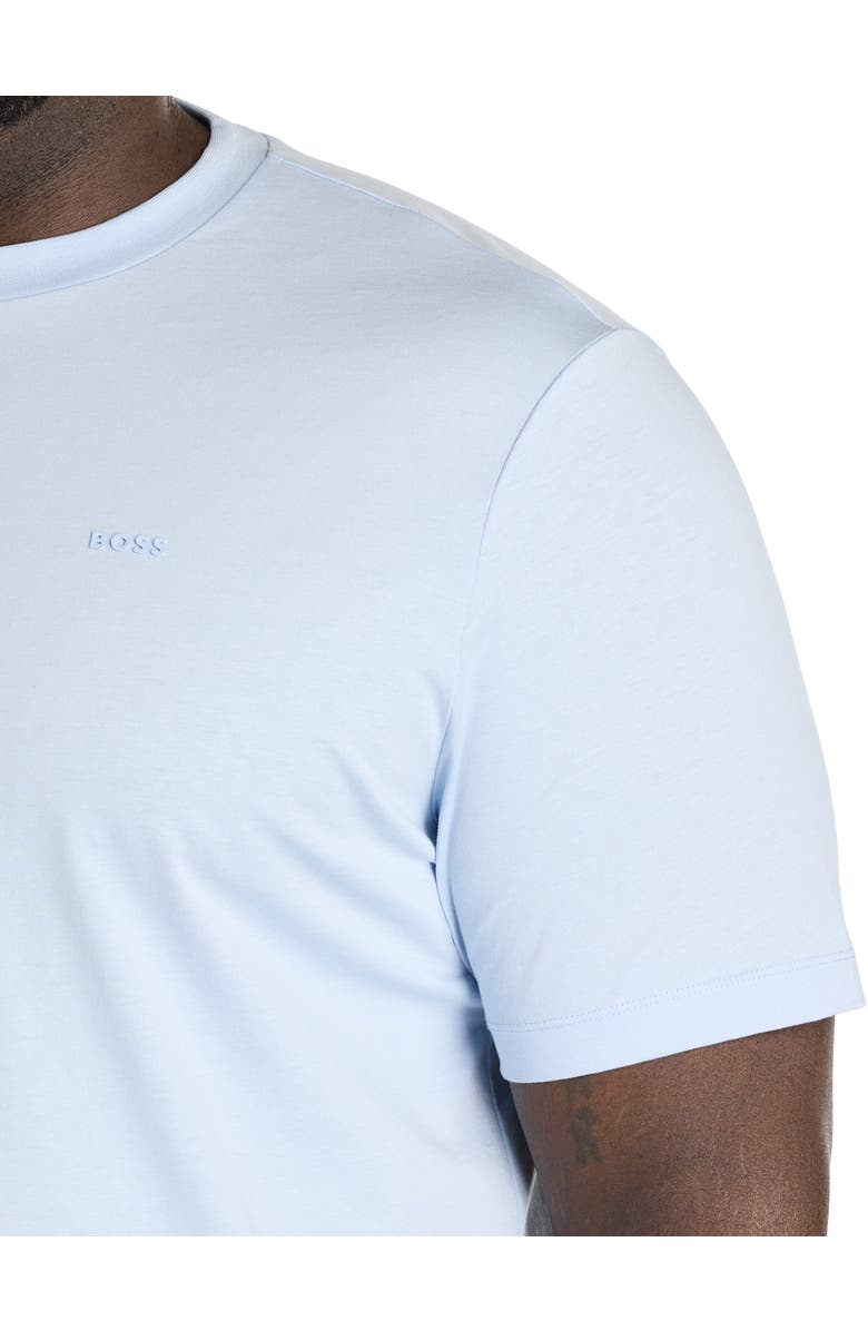 BOSS Big & Tall Thompson 01 Graphic Tee, Alternate, color, Lt Pastel Blue