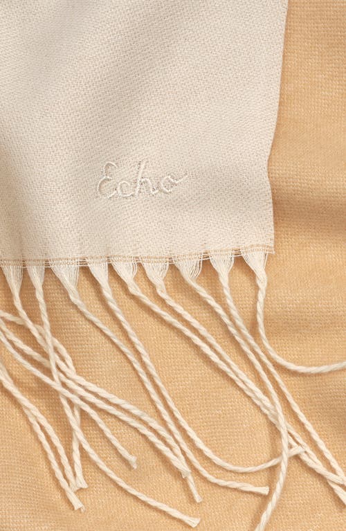Echo Double Face Scarf In Gray