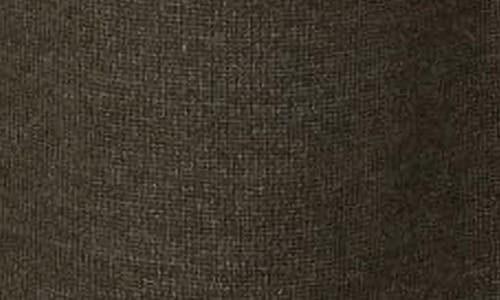 Edikted Russell Wide Leg Sweater Knit Pants In Olive