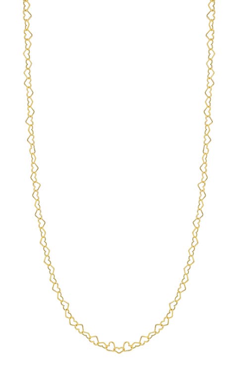 Kiera 14K Gold Heart Chain Necklace (Nordstrom Exclusive)
