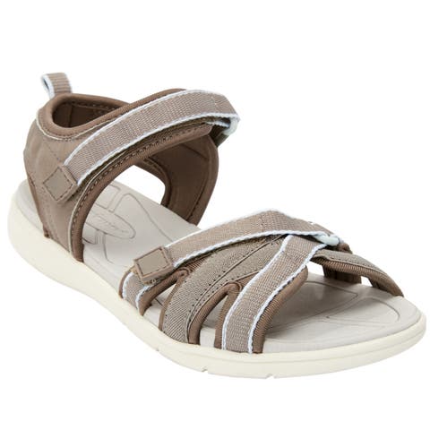 The Annora Nubuck-Like Adjustable Water Friendly Sandal