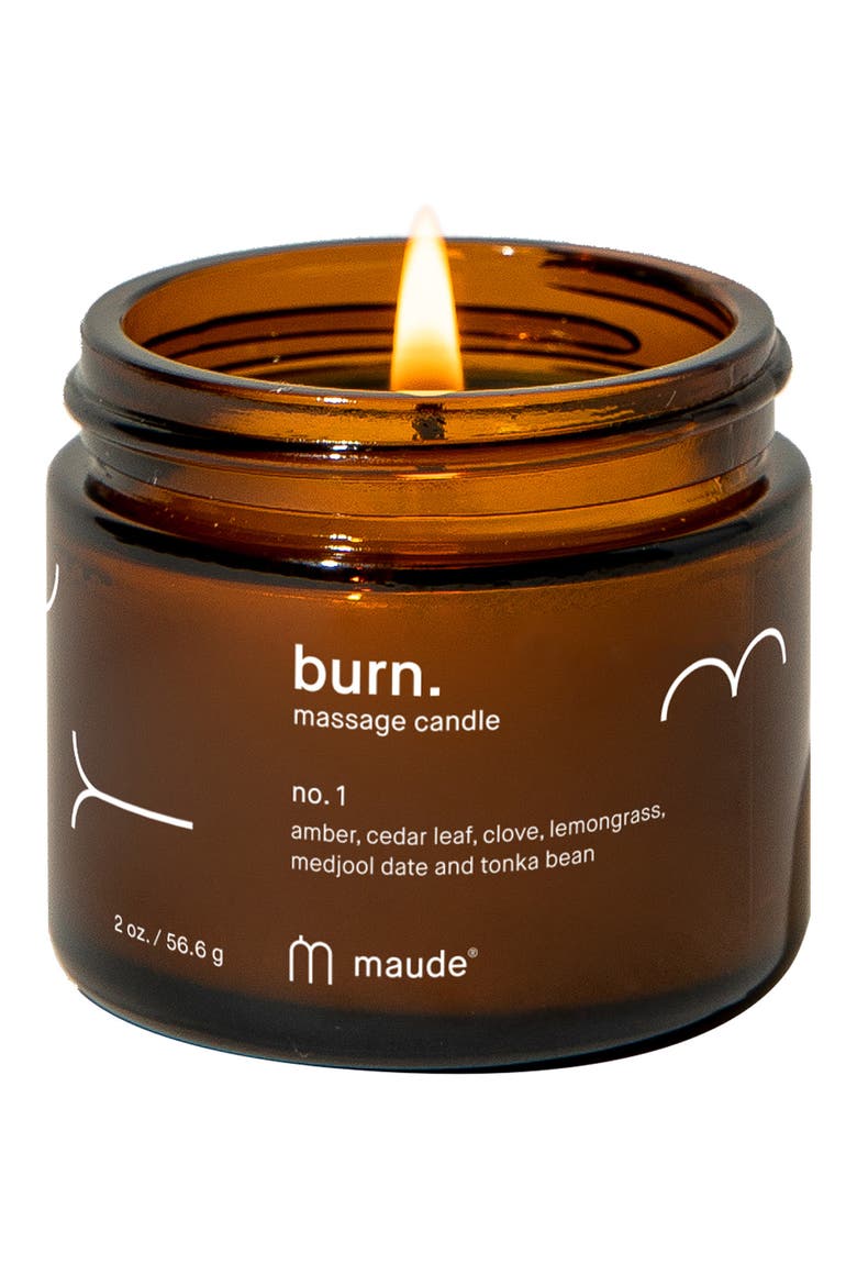 Burn No. 1 Massage Candle, Alternate, color, NO COLOR