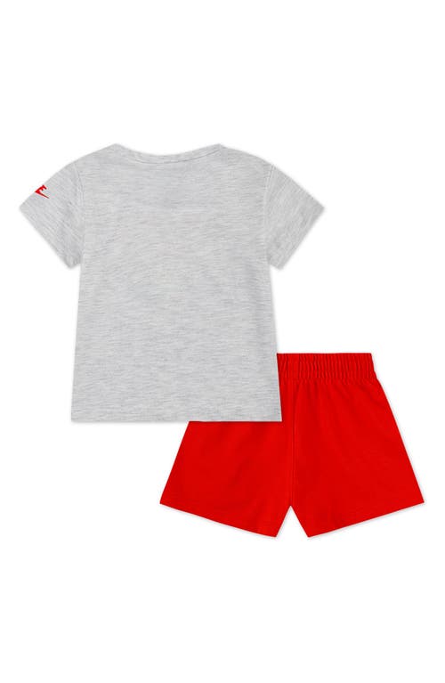Nike Ace Your Game Baby (12-24m) Jersey T-shirt And Shorts Set In Picante Red