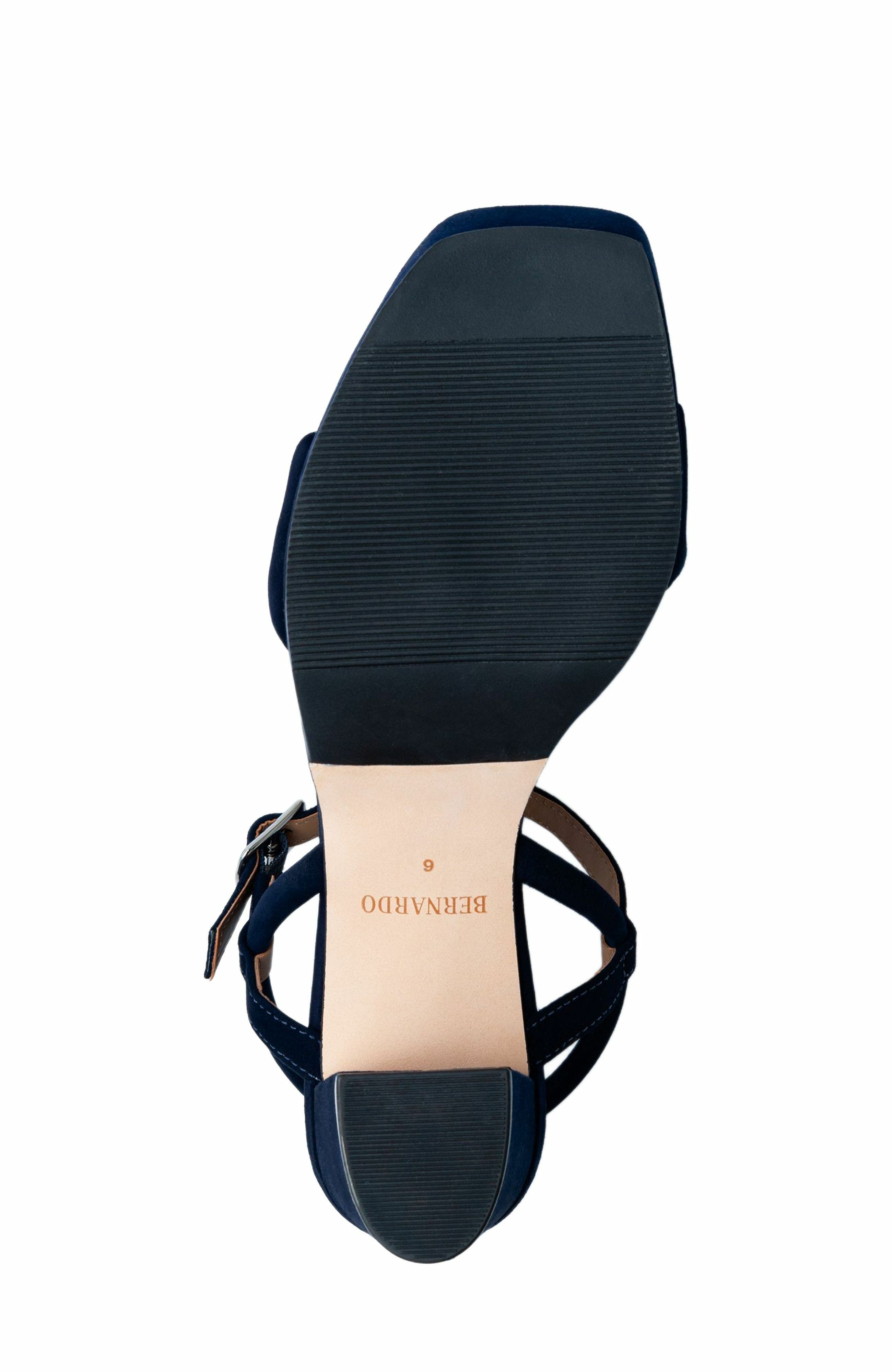 Canto Platform Sandal, Alternate, color, DARK NAVY