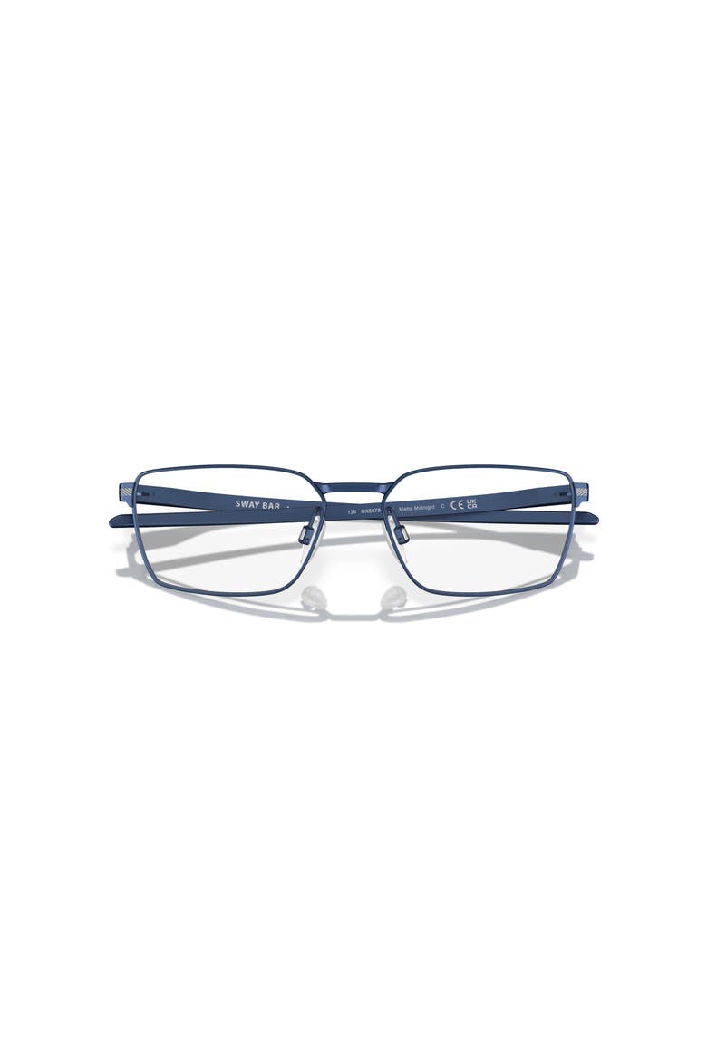 53mm Rectangle optical glasses, Alternate, color, Blue