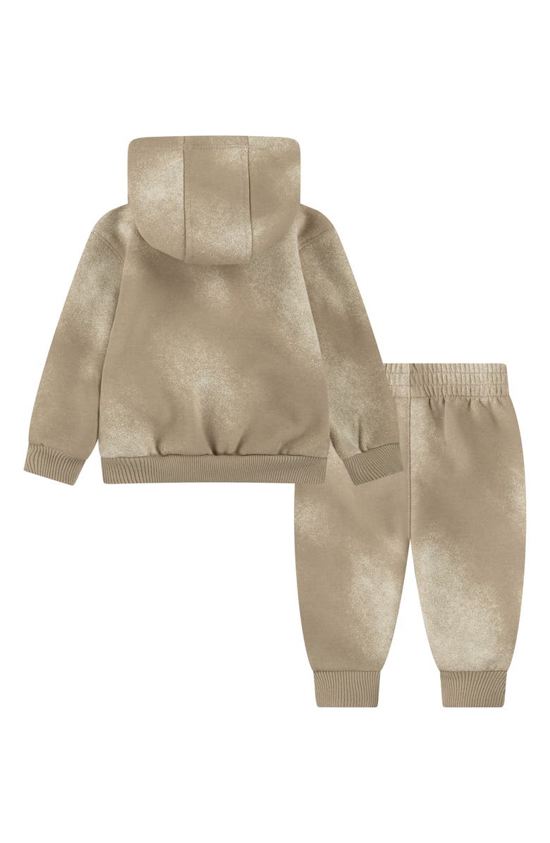 Nike Embroidered Logo Hoodie & Joggers Set, Alternate, color, Hemp