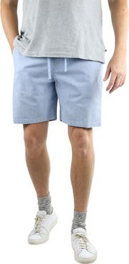 JACHS Stretch Chambray Shorts