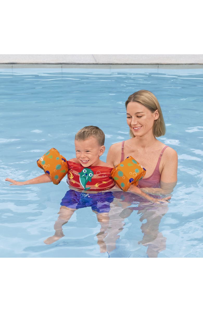 Puddle Jumper Child Deluxe Life Vest, Alternate, color, Multicolored